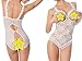 MODES Hot Sexy Womens Lingerie Underwear Open Bust Open Crotch Babydoll Dress Teddy