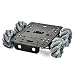 4WD Mecanum Wheel Robot Car Metal Robot Platforms Chassis Encoder Motor for Arduino Raspberry Pithumb 1