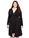 Motherhood Plus Size Nursing Nightgown And Robe Sleep Set