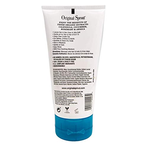 original sprout hair & body baby wash