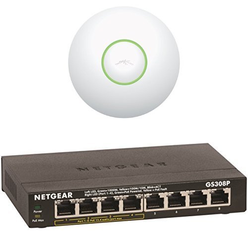 Ubiquiti Unifi AP Long Range Wireless Access Point (UAPLR) & NETGEAR 8