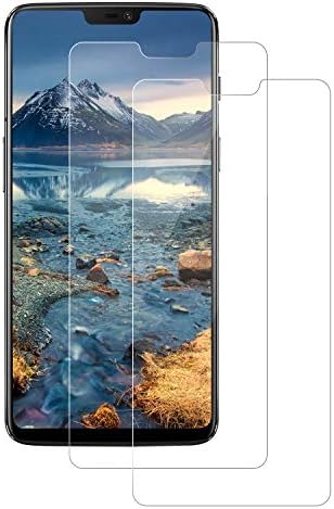 FayTun Glass Screen Protector OnePlus 6,[2 Pack] Tempered Glass for OnePlus 6,9H Hardness,Anti-scratching,HD Clear Protective Film for OnePlus 6