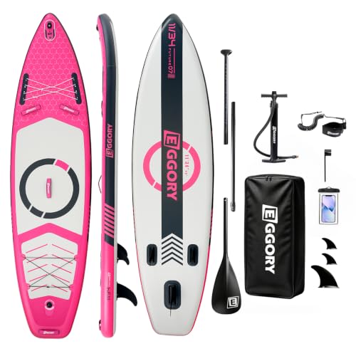 EGGORY Aufblasbares Paddle Board, SUP Board