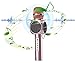 ESHISHANG Multi Magic Karaoke player Portable Wireless Bluetooth Microphone with Mic Speaker Condenser Fashion Home Mini Karaoke Player KTV Singing Record for Apple Samsung iPhone Smart Phone (Rose)