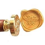 MDLG Vintage Cute Bee Flying Wax Seal Sealing Stamp