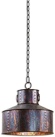 Giaveno 1 Light Oxidized Bronze Pendant