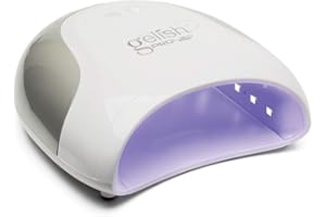Gelish Pro LED Light – Professional Gel Nail Lamp, Fast Drying Nail Dryer, Compact & Portable UV/LED Light for Home & Salon Use, Pedicure-Friendly
