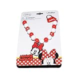 Disney Minnie Mouse Baby Girls Dress Up Accessory - Bead Necklace in Red