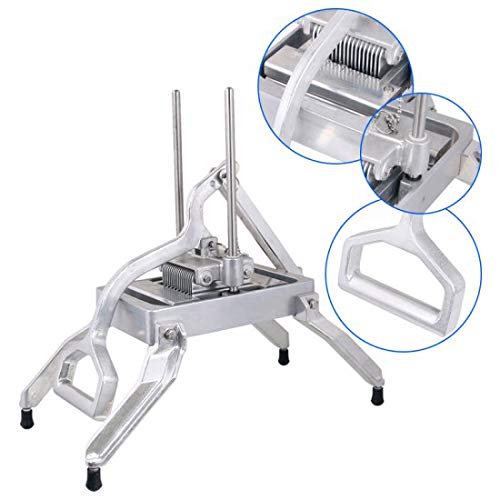 Restaurant Commercial Manual Onion Fruit Vegetable Dicer Cutter Slicer Cutting Machine Tomato Slicer Chopper Peppers,Potatoes,Mushrooms - Thumbnail 4