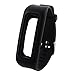 Feelily Replacement Wristband for Fitbit One Durable Soft Silicone wrist band with Watch Clasp and Fastener Buckle for Fitbit One Wireless Activity Only (No Tracker)(Black)