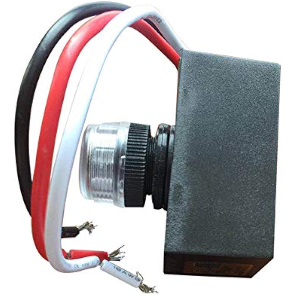 NBROX Outdoor Hard-Wired Post Eye Light Control With ...