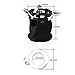 LEXIN Motorcycle/Bike/motorbike Metal Cup Holder Handlebar Drink Cup Holder with Basket
