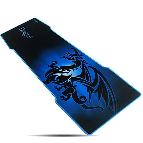 Red Dragon-5mm Extended Gaming Mouse Pad XXL EXCOVIP Red ...