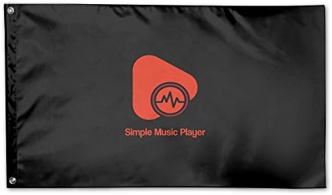 Weoli Music Guitar Pick Garden Flag House Flag Outdoor 3x5 Banner