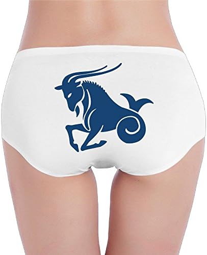 TIA HICKS Capricorn Constellation Zodiac Black Friend Women's Panty Hipsters Underwear Briefs Pajamas Trousers