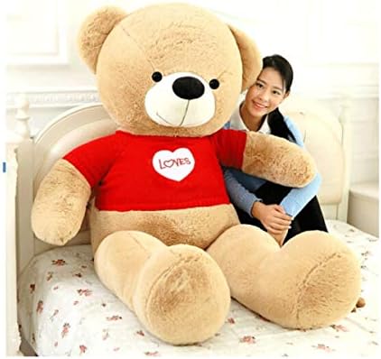 Tmyqm Plush Toys Large Teddy Bear Dolls Rag Dolls Bear Pillows