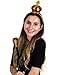 Tigerdoe King Crown and Scepter - 2 Piece Set - Mini Hat Headbands & Scepter - Queen Crown and Scepter