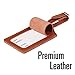 SWISSELITE 2 Pack Luggage Tag, Travel Bag Labels, PU Leather Luggage Tags Identifier for Suitcases