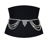 Daycindy Boho Coin Tassel Waist Chain Belly Jewelry for Women
