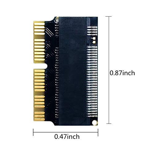 M.2 NVME SSD Carte Adaptateur Pour MacBook Air Pro Retina 2013-2017 NVME / AHCI