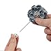 7pcs Flower Pearl Brooch Pins, Segbeauty Camellia Flower Patterns Pearl Collar Brooch Pins, Handmade Wool Felt Flower Badges with stainless steel Brooch pin, Boutonniere Lapel Hat Pin for Women Girls