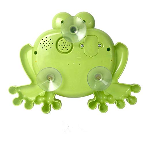 ETbotu Bubble Froggy Music Kids Pool Swimming Bathtub Soap Machine Automatic Bubble Maker