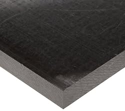 Acetal Copolymer Sheet, Opaque Black, Standard
