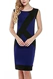 ANGVNS Womens Sleeveless Cocktail Party Mini Pencil Bodycon Dress
