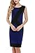 ANGVNS Womens Sleeveless Cocktail Party Mini Pencil Bodycon Dress