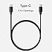 Caseology [2.0 USB Type-C to USB Type-C Type-C Devices Cable - [Braided Nylon PET] - Black