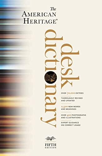 Amazon.com: The American Heritage Dictionary Of The English