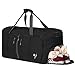 Coreal 80L Foldable Travel Camping Duffel Luggage Bag with Shoe Compartment