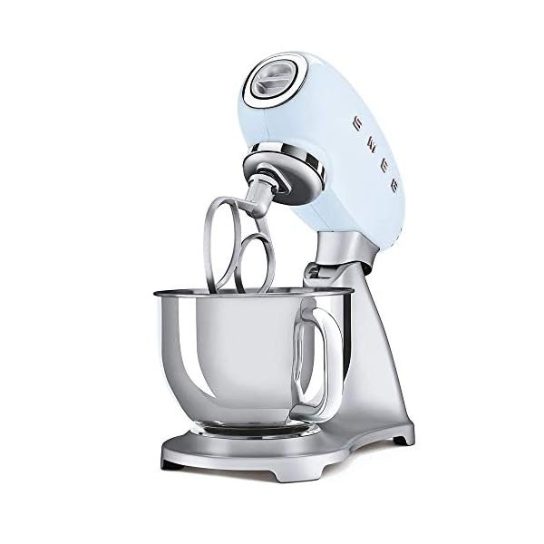 SMEG Batidora de cocina SMF02PBEU Europea a 220v | Celeste - Imagen 3