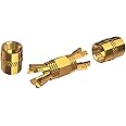 Shakespeare PL-258-CP-G Marine Center Pin Spice Connector , Gold