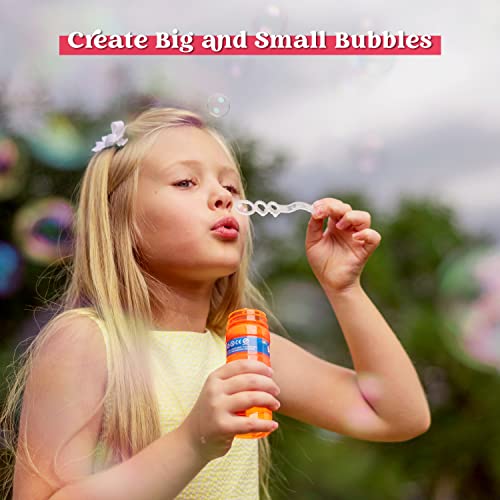 JOYIN 12 Pack Bubble Bottles (4oz Bubbles Solution), Bubbles Party