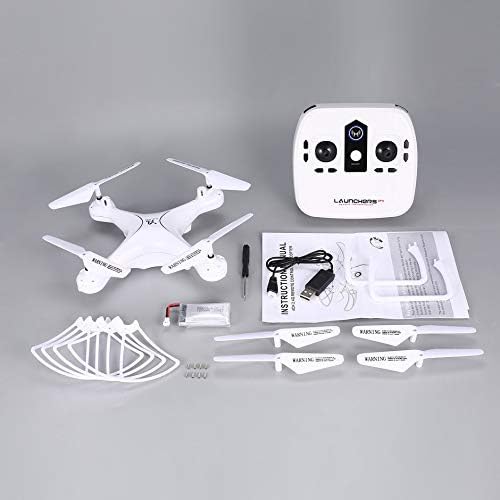 JuneKama S28 RC Drone 2.4G Quadcopter 18min Long Flight Altitude Hold Headless 3D Flips - White
