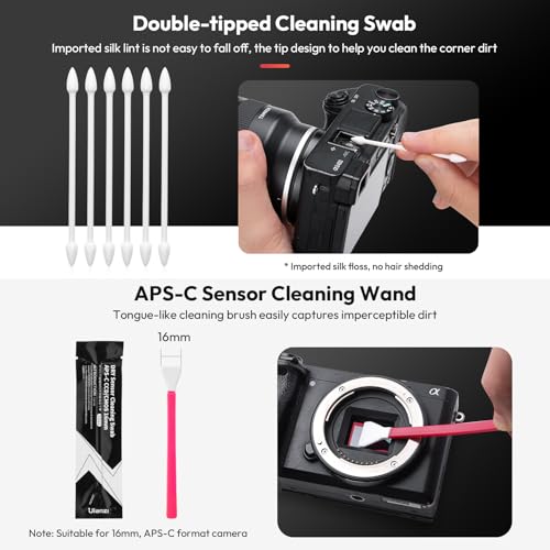 ULANZI Camera Cleaning Kit 10-in-1 Lens Cleaner Professional DSLR Clean Accessories Canon