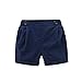 Tem Doger Baby Boys Casual Suit Cotton Short Sleeve Striped Button Down Bowtie Shirt Short Pant Clothes Set Outfit (90/12-18 Months)