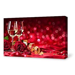 Canvas Prints Home Artwork Decoration Love Canvas Wall Art for Living Room, Bedroom - 12x18 inches