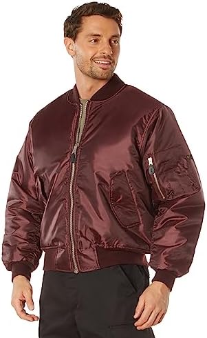 Amazon.com: Fox Outdoor Products MA-1 Flight Jacket, Black, Small