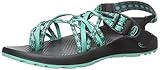 Chaco Women's Zx3 Classic Sport Sandal, Chuckwalla Aqua, 9 M US