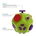 Hongyee Fidget Cube，Decompression Cube Relieves Anxiety and Stress for Children Teens Adults,Easy to Carry and Use