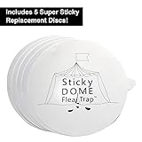 Hoont Indoor Plug-in Sticky Flea Trap Adhesive Glue-Board Replacements (5 Pack)