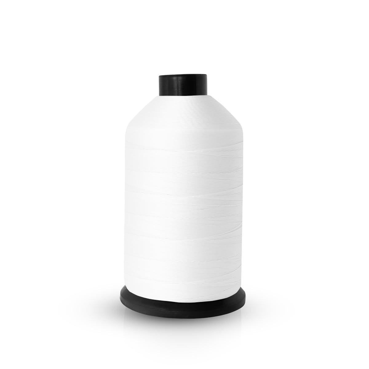 Realm Bonded Nylon Sewing Thread 500/3000 metre Size 40s for Upholstery, Outdoor Market, Drapery, Beading, Luggage, Purses (White 3000m)