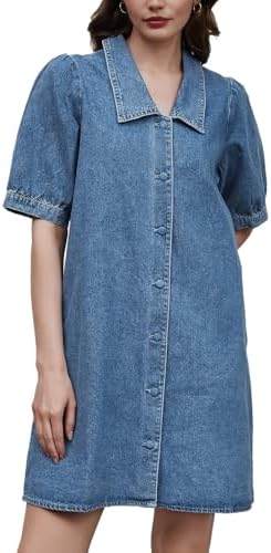 michael kors denim mini dress MICHAEL Michael Kors Blue Denim Mini Dress S