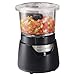 Hamilton Beach Stack & Press Mini 3-Cup Glass Bowl Food Processor & Vegetable Chopper, Black (72860)