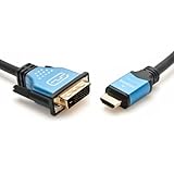 BlueRigger High Speed HDMI to DVI Adapter Cable (6.6 Feet/ 2 Meters)