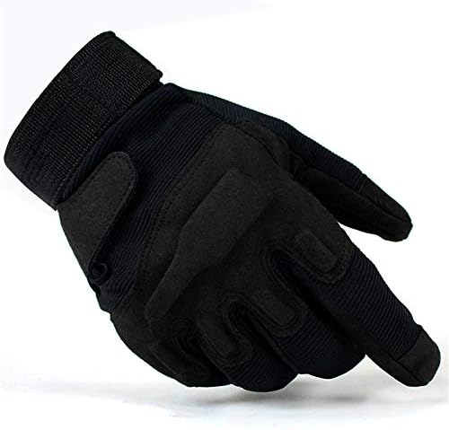 Gosvet Gloves Tight Multi-Function Combat Cut-Proof Full Finger Gloves Men'S Black