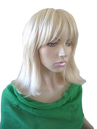 Amazon Com Great Mid Length Rock N Roll Style Wig Get The