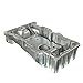 A-Premium Lower Engine Oil Pan Sump with Drain Plug Compatible with Ford Escape 2009-2012, Fusion 2006-2012, Lincoln Zephyr 2006-2006, Mercury Mariner 2009-2011, Milan 2006-2011, V6 3.0L
